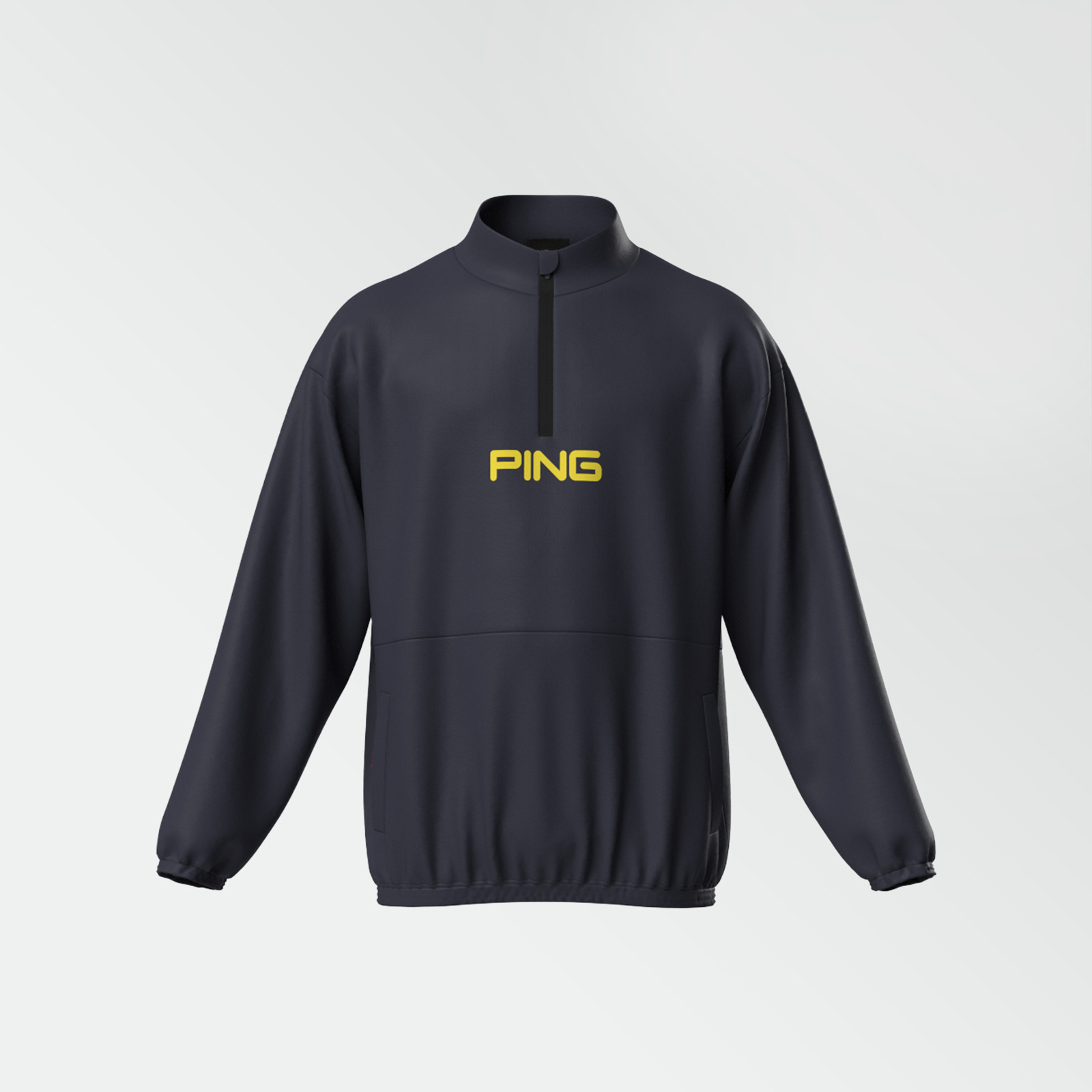 PING×AddElm＞ストレッチクロスハーフジップブルゾン｜AddElm