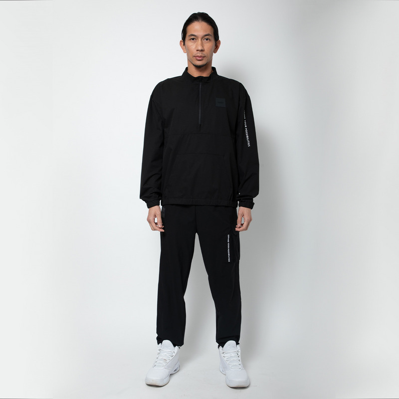 LIGHT WOVEN EASY CARGO PANTS 詳細画像 ブラック 1