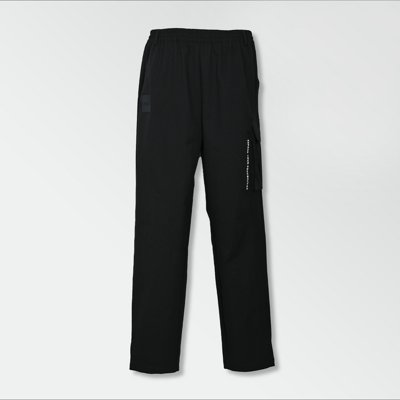 LIGHT WOVEN EASY CARGO PANTS 詳細画像 ブラック 5