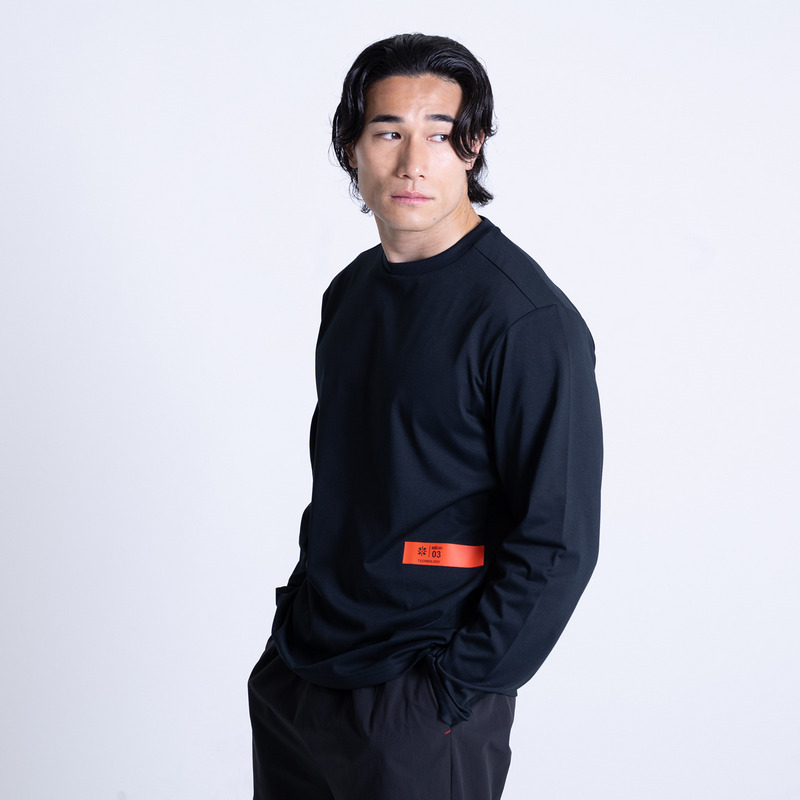 【予約商品】HERO SUIT LONG SLEEVE 詳細画像 ブラックレッド 1