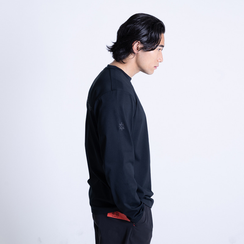 【予約商品】HERO SUIT LONG SLEEVE 詳細画像 ブラックレッド 3
