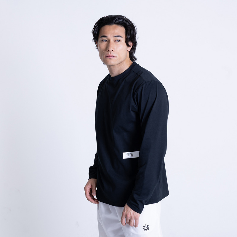 【予約商品】HERO SUIT LONG SLEEVE 詳細画像 ブラックホワイト 1