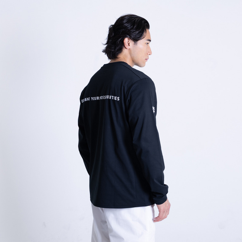 【予約商品】HERO SUIT LONG SLEEVE 詳細画像 ブラックホワイト 2