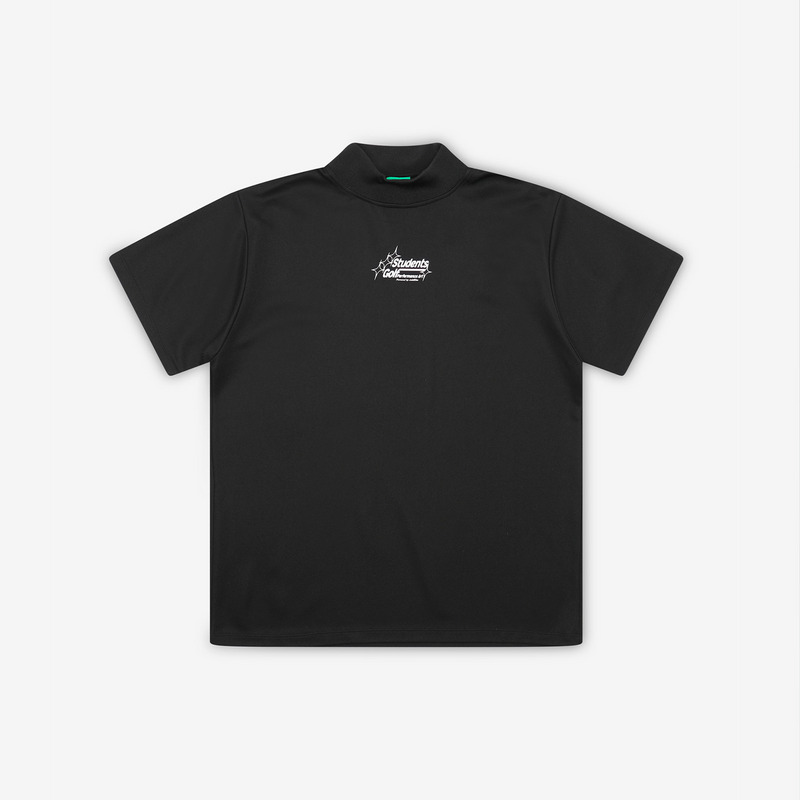 【 AddElm×Students Golf 】CSAG PERFORMANCE ART MOCK NECK 詳細画像 ブラック 1