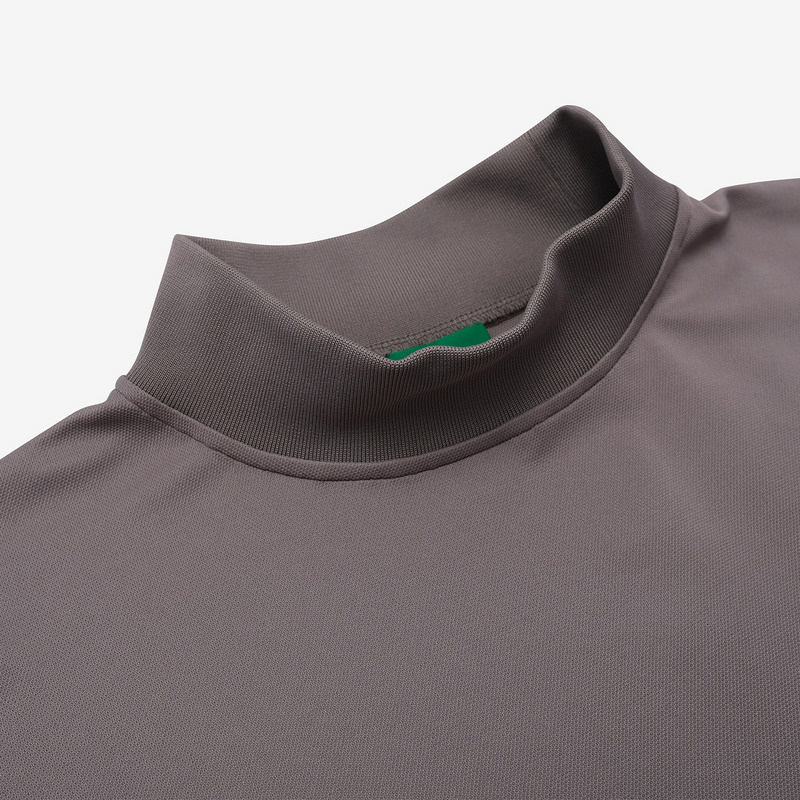 【 AddElm×Students Golf 】CSAG BASIC MOCK NECK 詳細画像 グレー 1