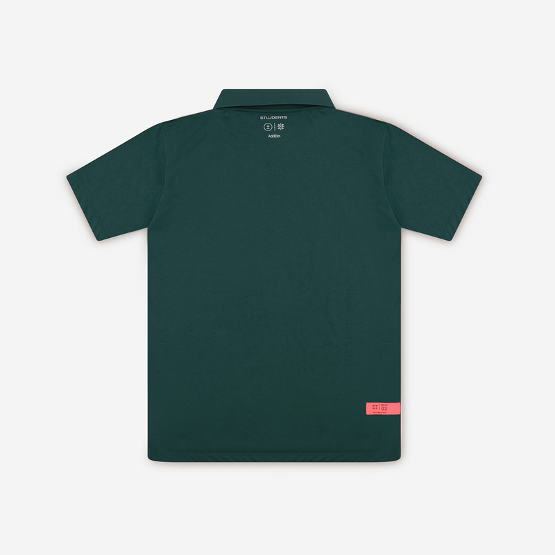 【 AddElm×Students Golf 】CSAG SKIPPER POLO 詳細画像 グリーン 2