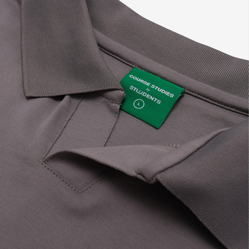 【 AddElm×Students Golf 】CSAG SKIPPER POLO 詳細画像 グレー 4