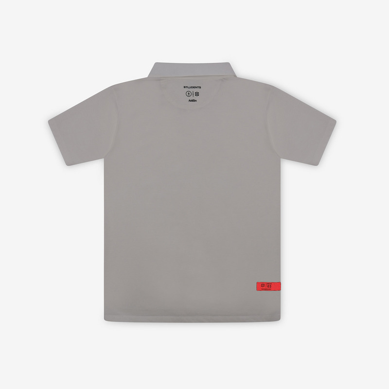 【 AddElm×Students Golf 】CSAG SKIPPER POLO 詳細画像 ホワイト 2