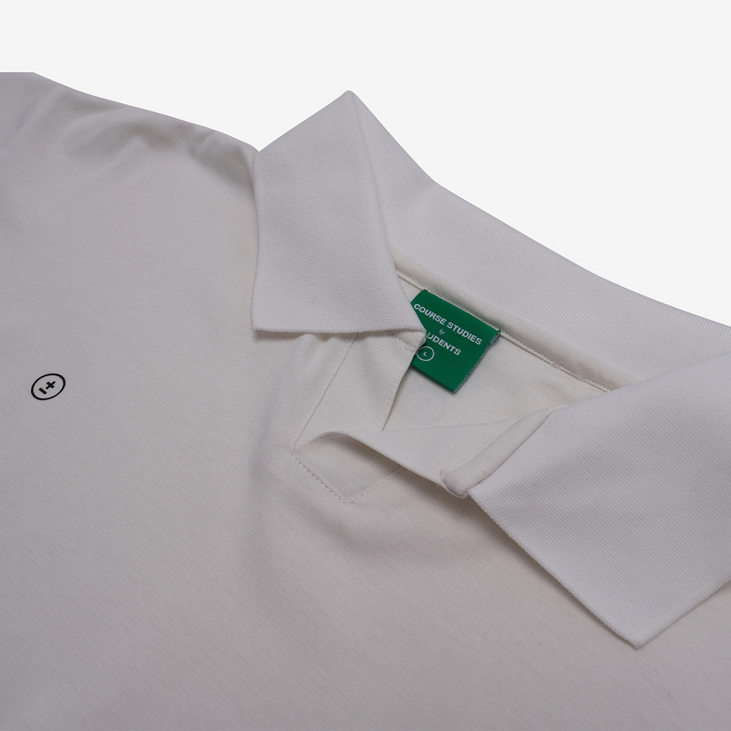 【 AddElm×Students Golf 】CSAG SKIPPER POLO 詳細画像 ホワイト 4