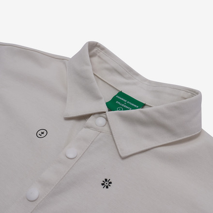 【 AddElm×Students Golf 】CSAG LOOSE BOX POLO 詳細画像