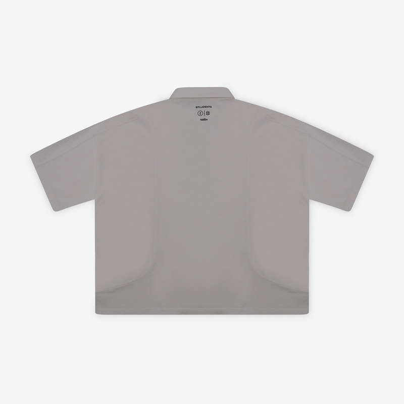 【 AddElm×Students Golf 】CSAG LOOSE BOX POLO 詳細画像 ホワイト 2