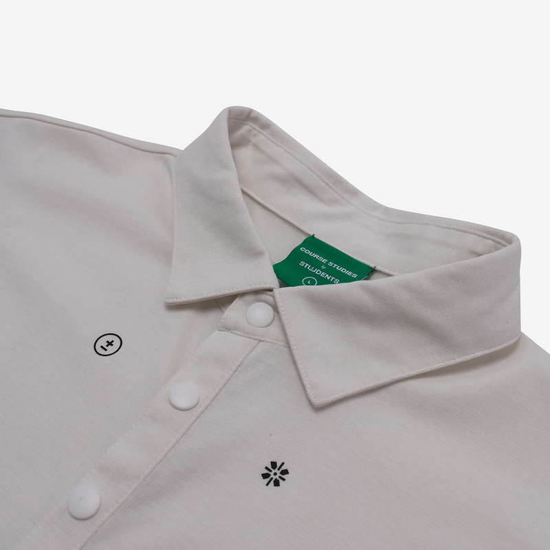 【 AddElm×Students Golf 】CSAG LOOSE BOX POLO 詳細画像 ホワイト 3