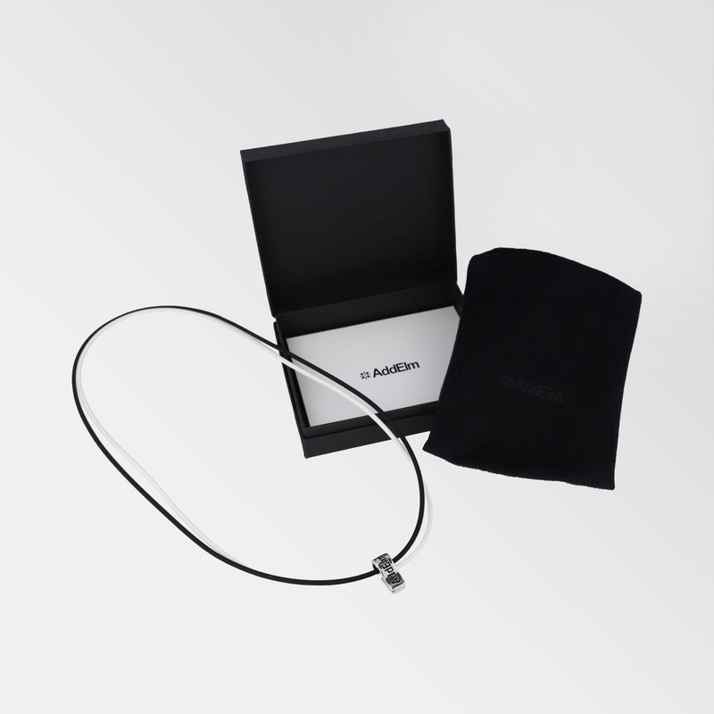 SILVER NECKLACE 詳細画像 ブラック＆ホワイト 5