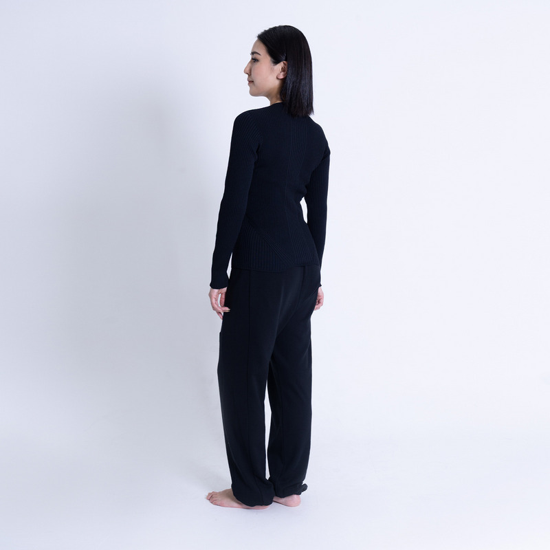 WG CURVE LONG SLEEVE 詳細画像 ブラック 4