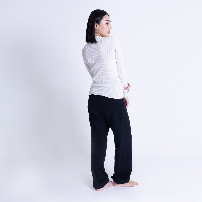 WG CURVE LONG SLEEVE 詳細画像 アイボリー 6