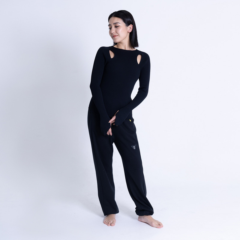 WG CREVICE LONG SLEEVE 詳細画像 ブラック 5