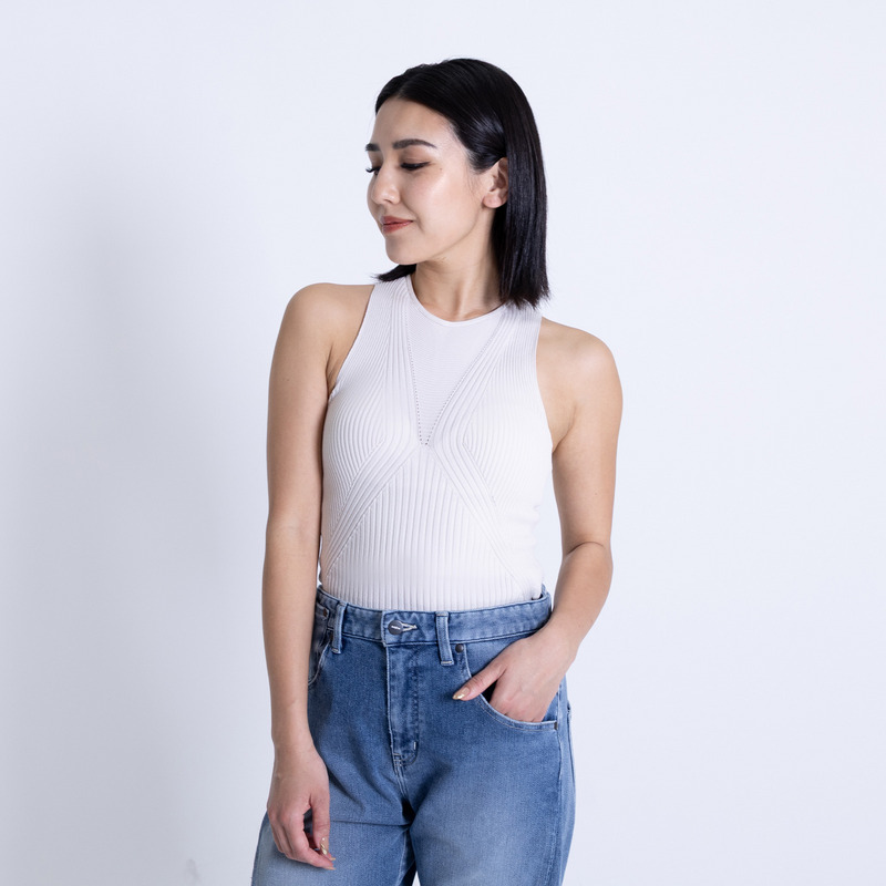 WG CURVE TANK 詳細画像 アイボリー 1