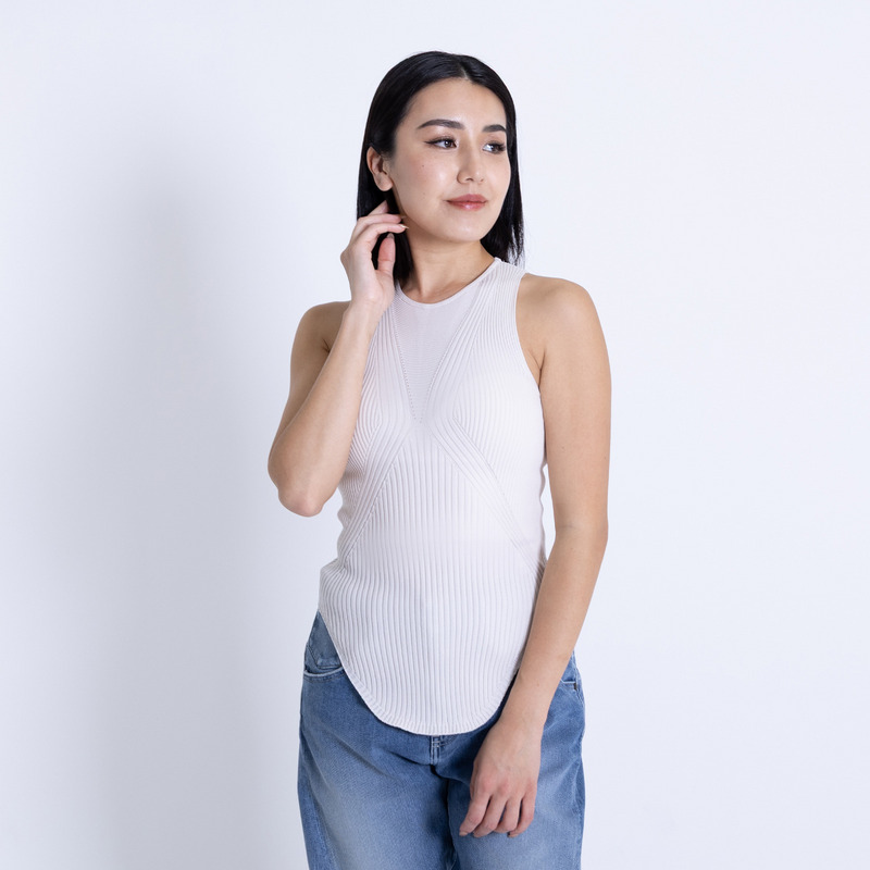 WG CURVE TANK 詳細画像 アイボリー 2