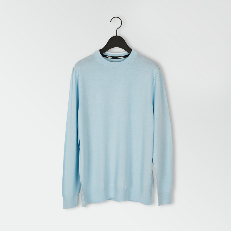 MERINO WOOL SWEATER 詳細画像 ブルー 1