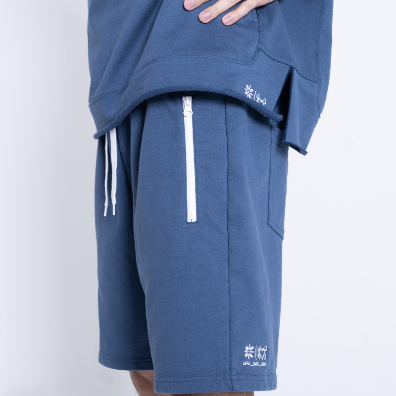 CROSSBONES SWEAT SHORTS 詳細画像 ネイビー 3