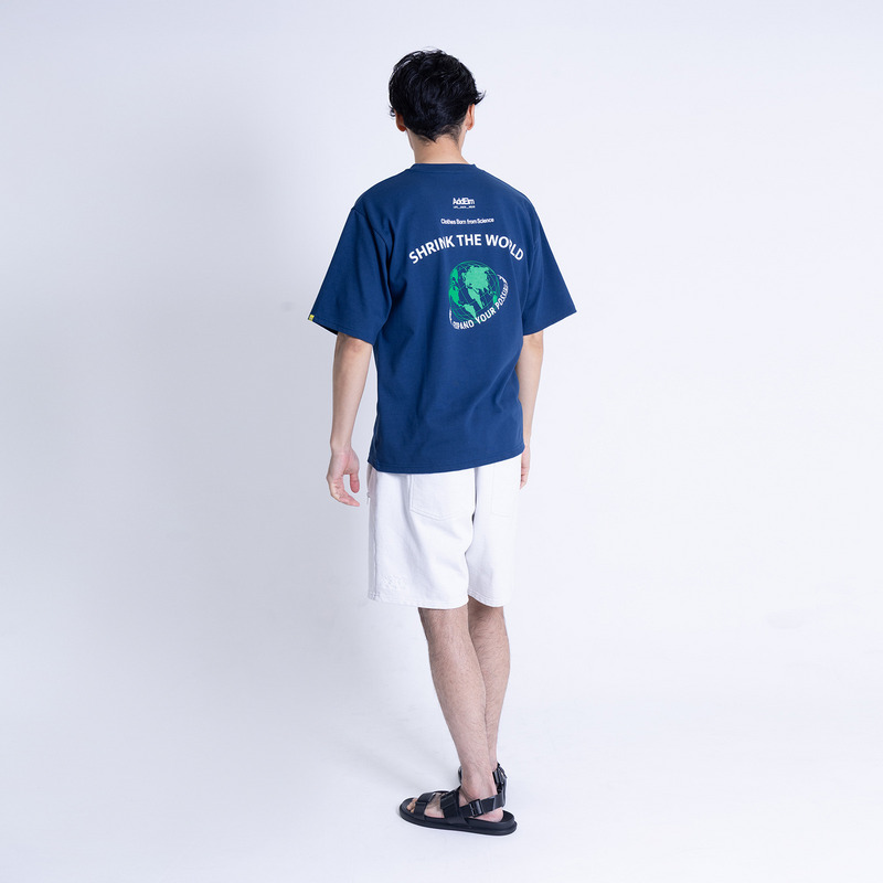 SHRINK THE WORLD TEE 詳細画像 ネイビー 4