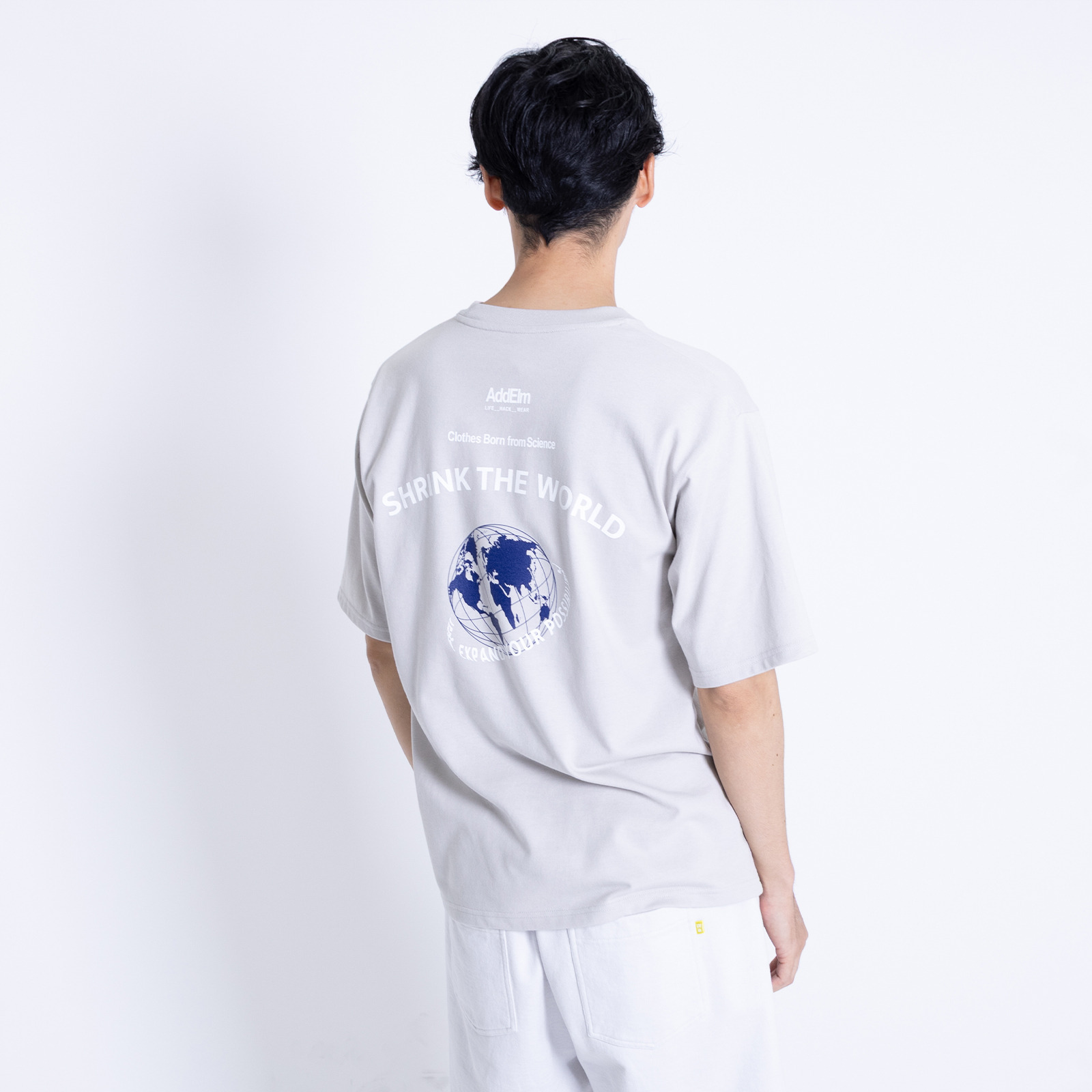 SHRINK THE WORLD TEE｜AddElm（アドエルム）｜公式オンラインストア