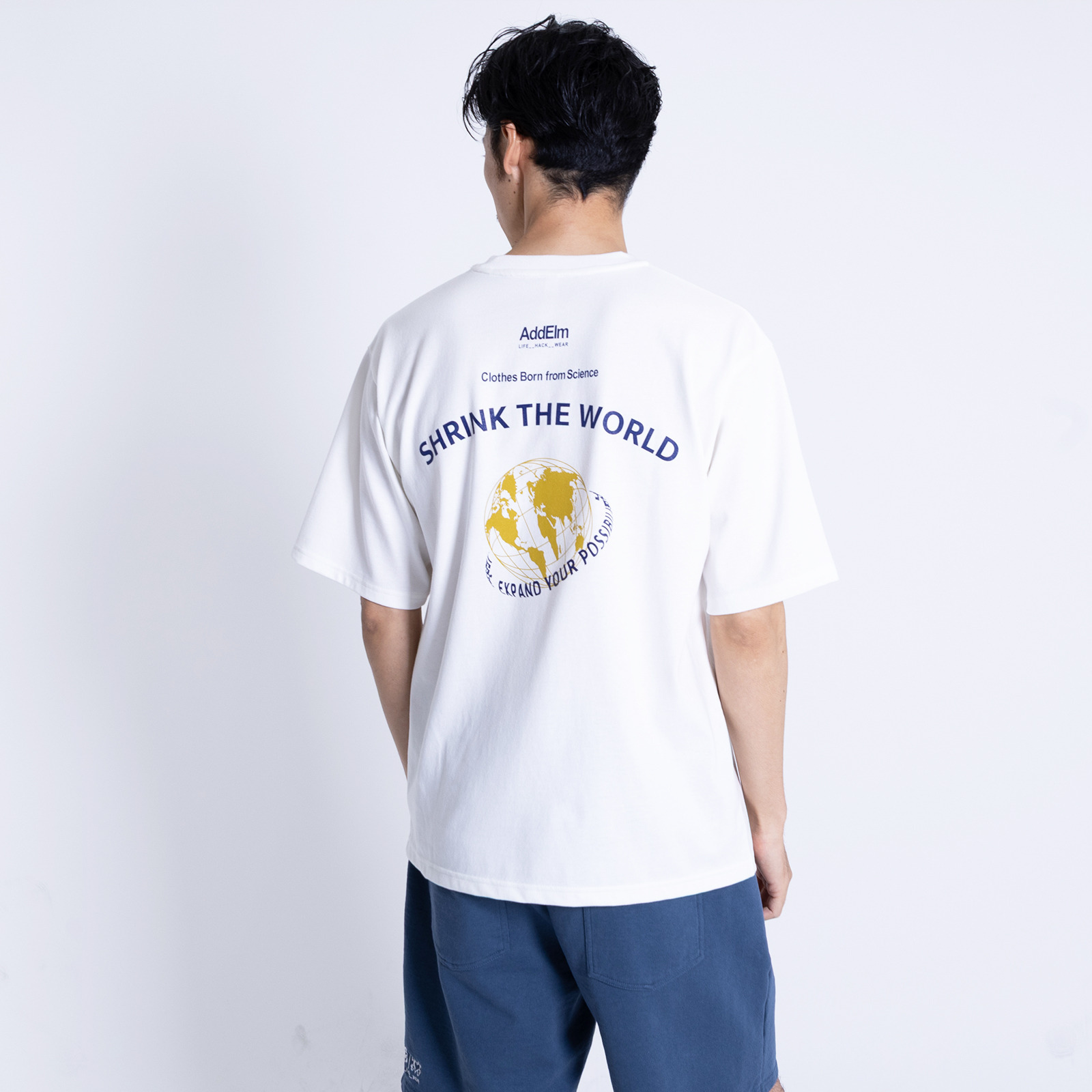 SHRINK THE WORLD TEE｜AddElm（アドエルム）｜公式オンラインストア