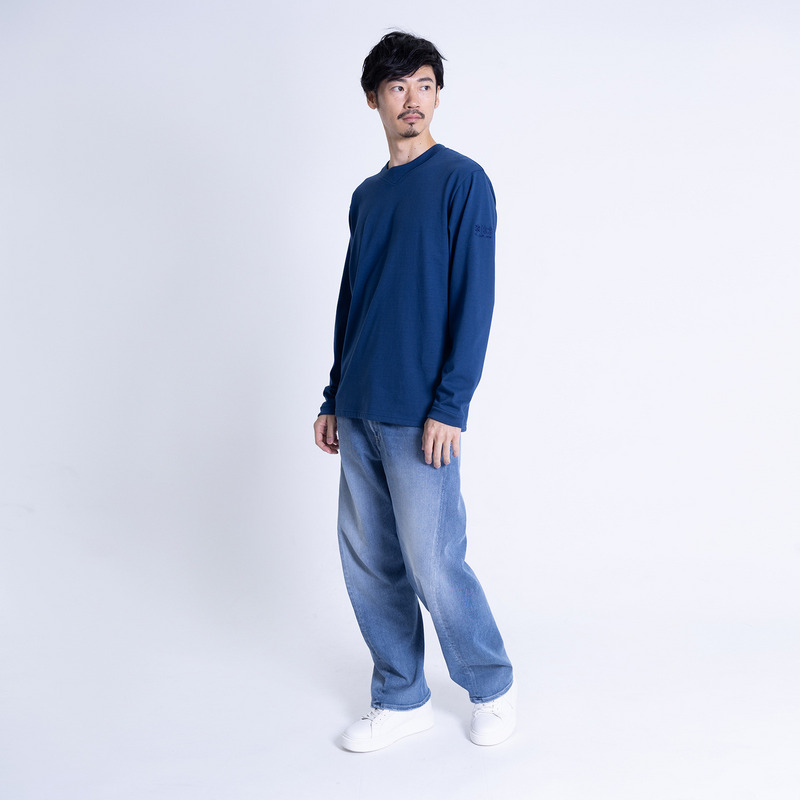 3D SCIENCE LONG SLEEVE TEE 詳細画像 ネイビー 4