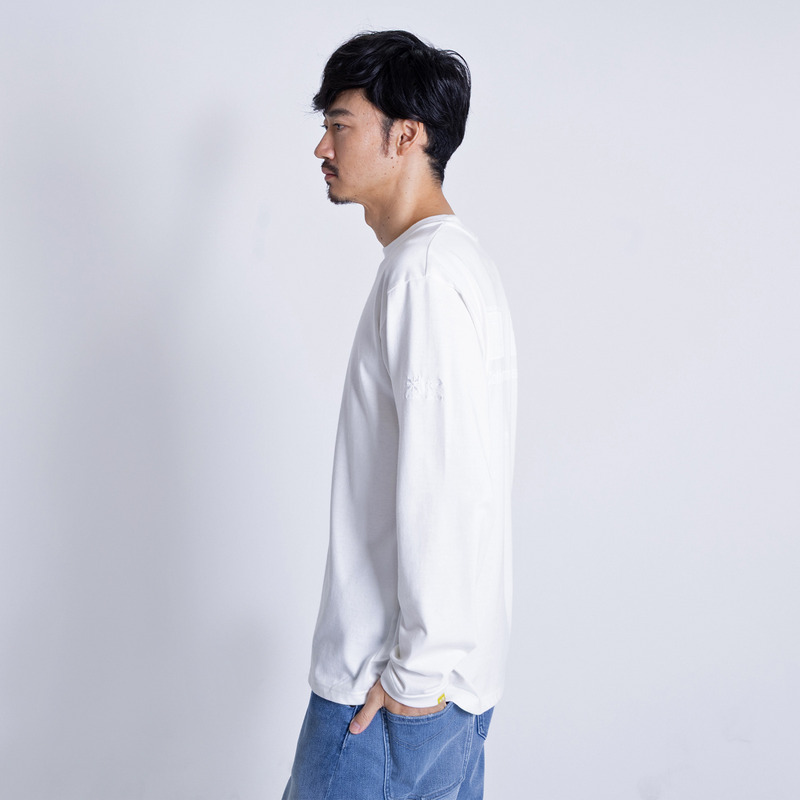 3D SCIENCE LONG SLEEVE TEE 詳細画像 ホワイト 3