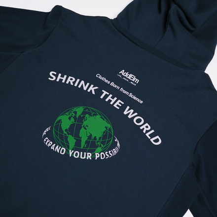 SHRINK THE WORLD HOODIE 詳細画像