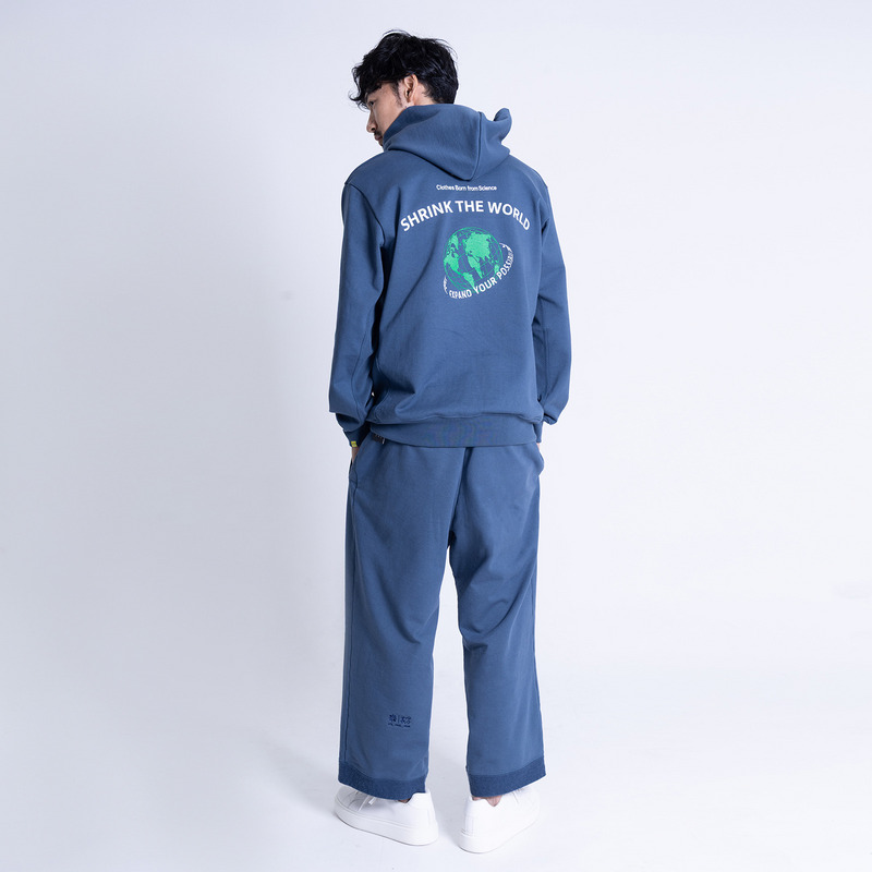SHRINK THE WORLD HOODIE 詳細画像 ネイビー 9