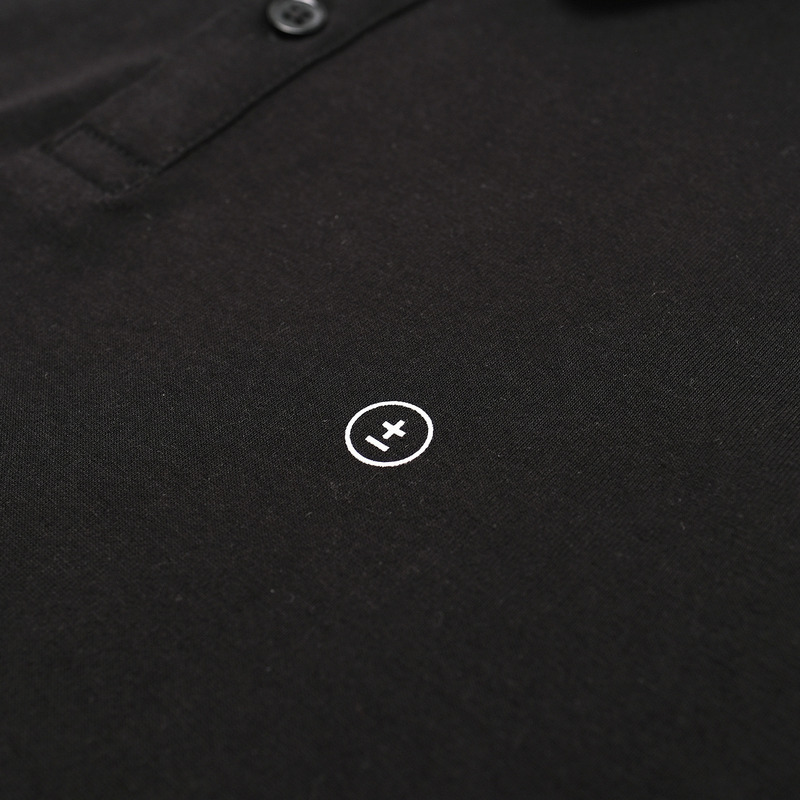 【 AddElm×Students Golf 】PHYSICS S/S POLO SHIRT#2 詳細画像 ブラック 5