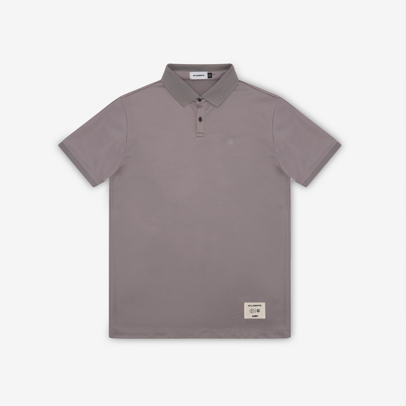 【 AddElm×Students Golf 】PHYSICS S/S POLO SHIRT#2 詳細画像 グレー 1