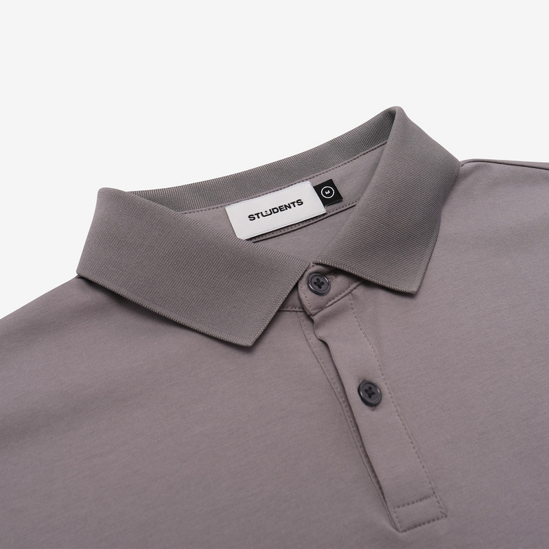 【 AddElm×Students Golf 】PHYSICS S/S POLO SHIRT#2 詳細画像 グレー 3