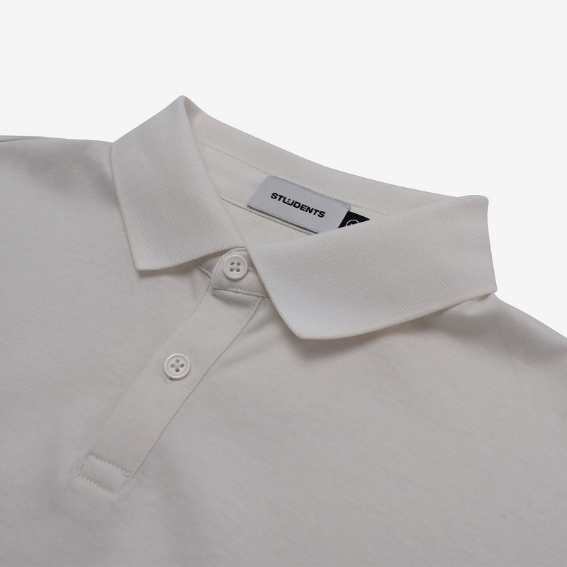 【 AddElm×Students Golf 】PHYSICS S/S POLO SHIRT#2 詳細画像 ホワイト 3