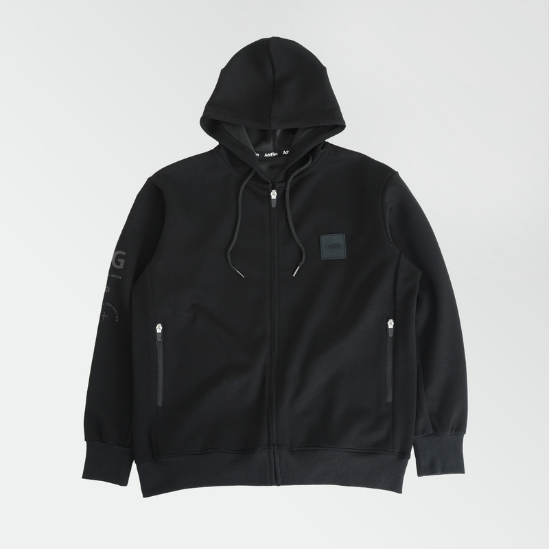 【プレミアム生産方式】PREMIUM SWEAT FULL ZIP PARKER 詳細画像 BLK 4